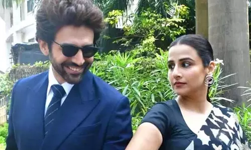 Kartik Aaryan के फ्लाइट वीडियो पर विद्या बालन का जवाब शुद्ध मंजुलिका ऊर्जा