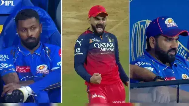 RCB और MI की टक्कर से पहले डबल डर, सोशल मीडिया पर फैंस में जुबानी जंग