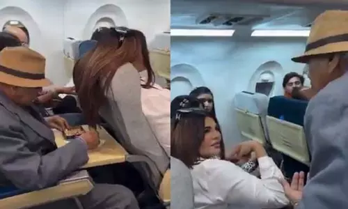 Rakhi Sawant ने फ्लाइट में बुजुर्ग व्यक्ति को फटकार लगाते हुए कहा, ‘क्या आपके पास काजू खाने के लिए दांत हैं?