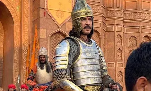 चक्रवर्ती सम्राट पृथ्वीराज चौहान की 10 एकड़ की प्रतिमा पर 12वीं शताब्दी का दृश्य