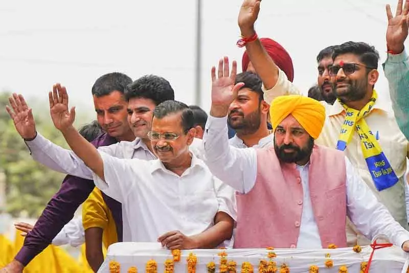 AAP ने पंजाब इकाई का पुनर्गठन किया, पांच उपाध्यक्ष नियुक्त किए AAP ने पंजाब इकाई का पुनर्गठन किया, पांच उपाध्यक्ष नियुक्त किए