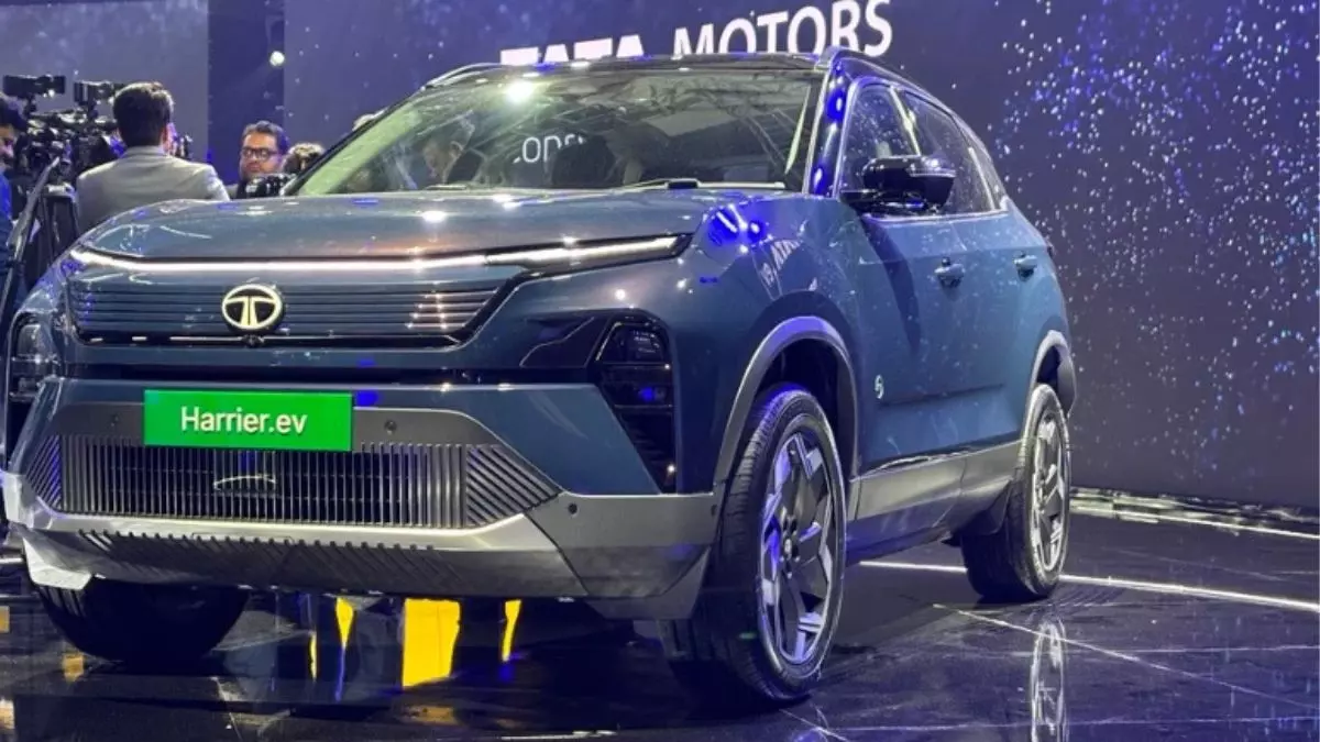Tata Motors की Harrier EV 3 जून को होगी लॉन्च, 500 किलोमीटर से ज्यादा की रेंज Tata Motors की Harrier EV 3 जून को होगी लॉन्च, 500 किलोमीटर से ज्यादा की रेंज