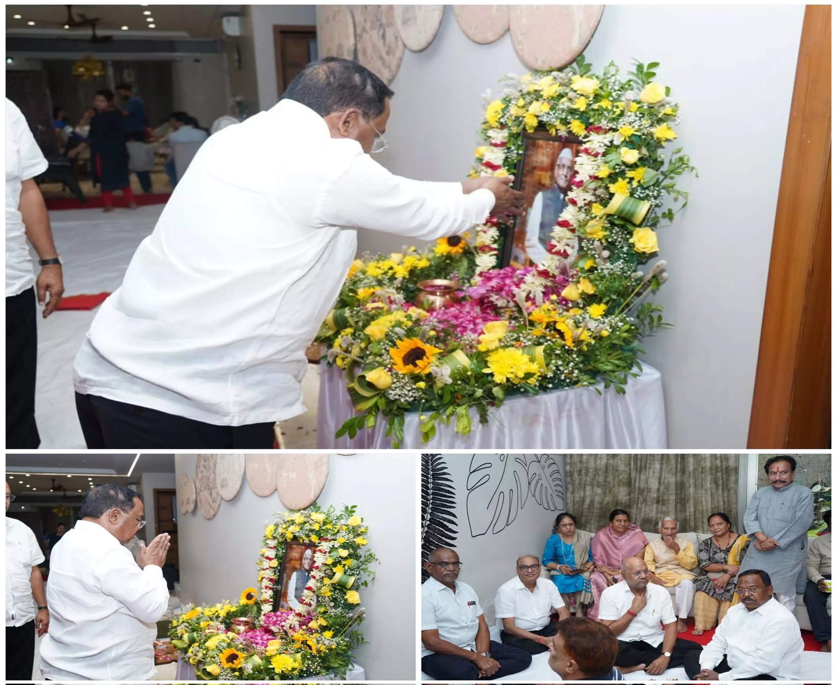बृजमोहन अग्रवाल के पिता को मंत्री राम विचार नेताम ने दी श्रद्धांजलि बृजमोहन अग्रवाल के पिता को मंत्री राम विचार नेताम ने दी श्रद्धांजलि
