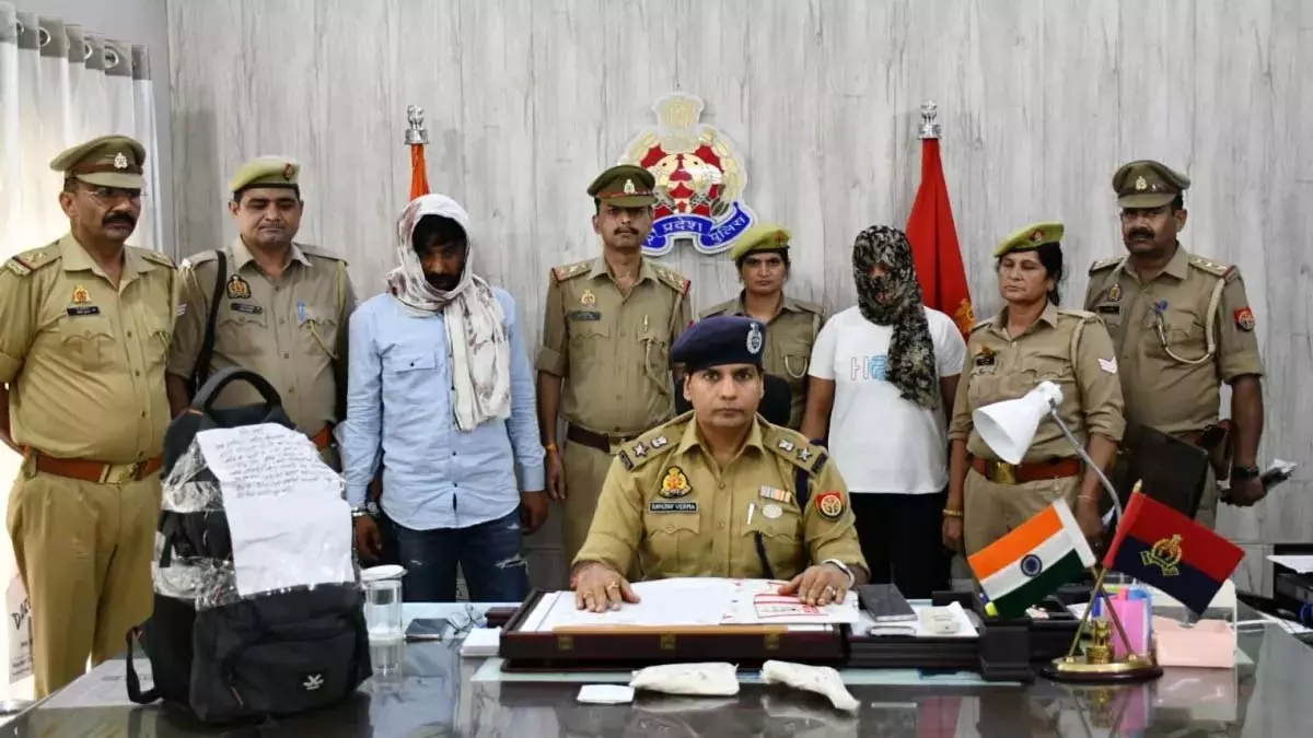 UP: पुलिस कस्टडी से बदमाश को छुड़ाने जा रहे थे दंपती, मुठभेड़ में पति घायल UP: पुलिस कस्टडी से बदमाश को छुड़ाने जा रहे थे दंपती, मुठभेड़ में पति घायल