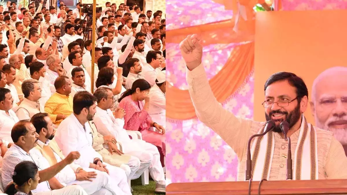 CM नायब बोले हरियाणा सरकार सबका साथ-सबका विकास के संकल्प पर काम कर रही CM नायब बोले हरियाणा सरकार सबका साथ-सबका विकास के संकल्प पर काम कर रही
