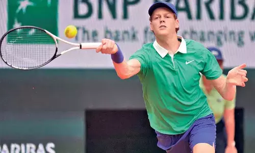 French Open: सिनर ने लेहेका को 6-0, 6-1, 6-2 से हराकर चौथे दौर में प्रवेश किया French Open: सिनर ने लेहेका को 6-0, 6-1, 6-2 से हराकर चौथे दौर में प्रवेश किया