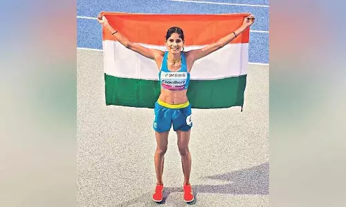 Asian Athletics भारत ने 24 पदक जीते; सचिन, पारुल और महिला रिले टीम ने सिल्वर पाया Asian Athletics भारत ने 24 पदक जीते; सचिन, पारुल और महिला रिले टीम ने सिल्वर पाया