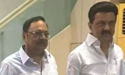 Tamil Nadu : मुख्यमंत्री स्टालिन मदुरै में एम.के. अलागिरी के आवास पर