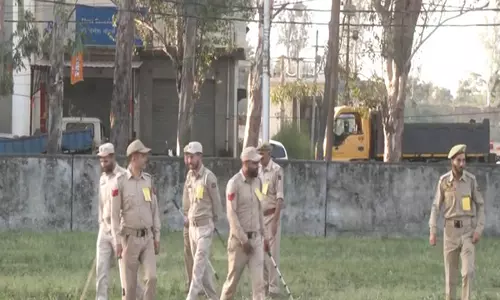 J-K: गंदेरबल में वार्षिक खीर भवानी मंदिर के लिए सुरक्षा व्यवस्था जोरों पर