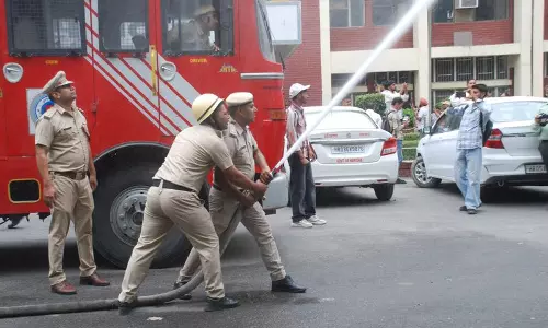 ऑपरेशन शील्ड Karnal में मॉक ड्रिल का आयोजन