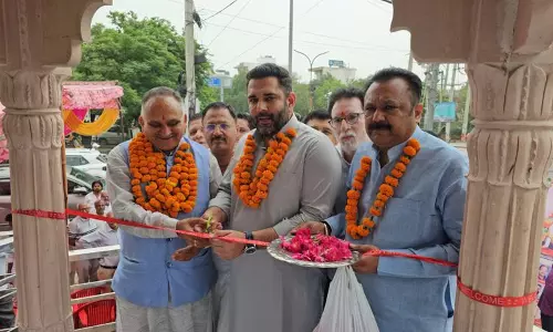 सोनीपत में MLA ने किया महाराज अरूट चौक का उद्घाटन