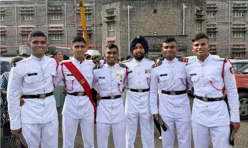 सैनिक स्कूल के पूर्व छात्र ने NDA में राष्ट्रपति का स्वर्ण पदक जीता