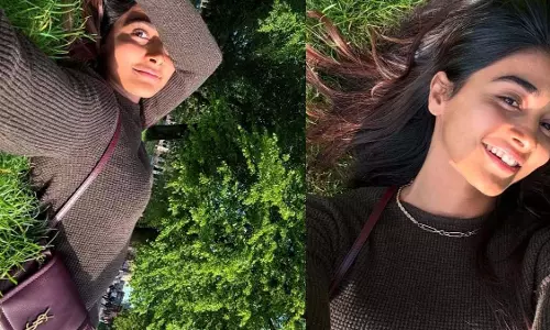 Pooja Hegde का ₹1.3 लाख का YSL बैग, आरामदायक-ठाठ ट्रैवल लुक के कारण सुर्खियाँ बटोर रहा है Pooja Hegde का ₹1.3 लाख का YSL बैग, आरामदायक-ठाठ ट्रैवल लुक के कारण सुर्खियाँ बटोर रहा है