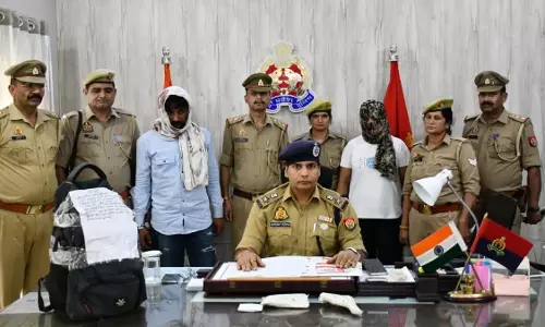 UP: पुलिस कस्टडी से बदमाश को छुड़ाने जा रहे थे दंपती, मुठभेड़ में पति घायल