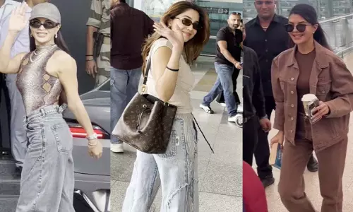 शरवरी वाघ हवाई अड्डे पर ₹2 लाख के लुई वुइटन बैग में नजर आईं; Jacqueline Fernandez ने दो शानदार लुक पेश किए शरवरी वाघ हवाई अड्डे पर ₹2 लाख के लुई वुइटन बैग में नजर आईं; Jacqueline Fernandez ने दो शानदार लुक पेश किए