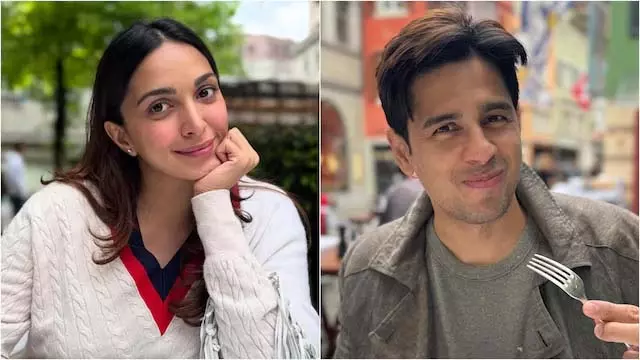 कियारा ने सिद्धार्थ की यूरोप तस्वीरों पर खुशी जताई कियारा ने सिद्धार्थ की यूरोप तस्वीरों पर खुशी जताई