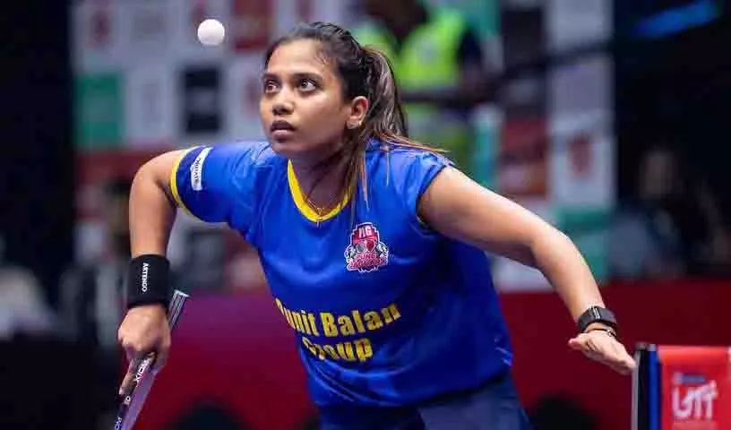 अल्टीमेट टेबल टेनिस, रीथ और अनिरबन के शानदार प्रदर्शन से पुणे ने U Mumba को हराया अल्टीमेट टेबल टेनिस, रीथ और अनिरबन के शानदार प्रदर्शन से पुणे ने U Mumba को हराया