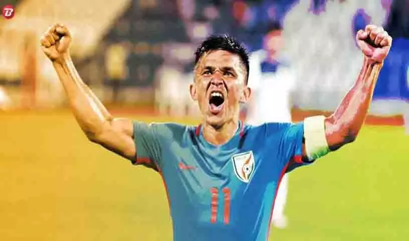 थाईलैंड मुकाबला प्रेरणा का स्रोत: Sunil Chhetri थाईलैंड मुकाबला प्रेरणा का स्रोत: Sunil Chhetri