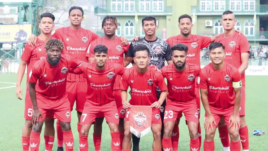 GOA : चर्चिल ब्रदर्स को निर्विवाद चैंपियन का ताज पहनाया गया GOA : चर्चिल ब्रदर्स को निर्विवाद चैंपियन का ताज पहनाया गया