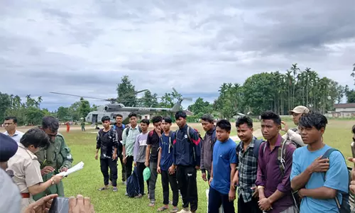 भारतीय वायु सेना ने बाढ़ प्रभावित Arunachal में फंसे 14 लोगों को बचाया