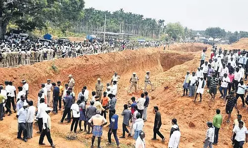 हेमावती नहर निर्माण कार्य के खिलाफ प्रदर्शन: 3 विधायकों, दो बुजुर्गों समेत 11 लोगों के खिलाफ FIR दर्ज