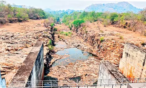 Odisha: रायगडा जिले के पद्मपुरम समिति में विशाल शहरी सिंचाई परियोजना में पानी नही Odisha: रायगडा जिले के पद्मपुरम समिति में विशाल शहरी सिंचाई परियोजना में पानी नही