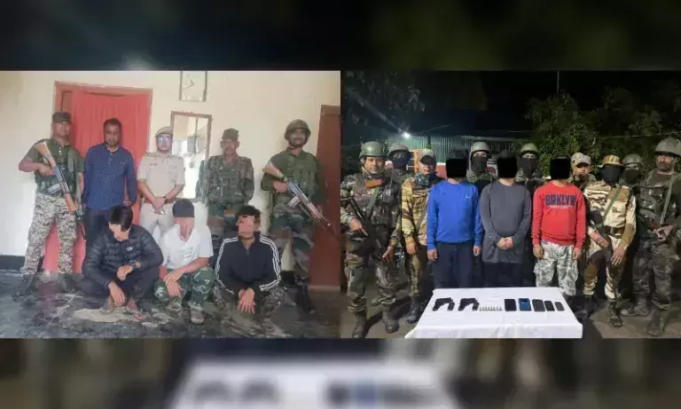 Manipur में उग्रवाद विरोधी अभियान में केवाईकेएल के छह कार्यकर्ता गिरफ्तार Manipur में उग्रवाद विरोधी अभियान में केवाईकेएल के छह कार्यकर्ता गिरफ्तार