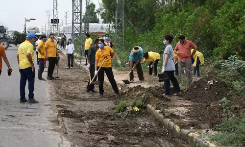 NGO हमारा प्यार हिसार और नागरिक निकाय ने सफाई अभियान चलाया