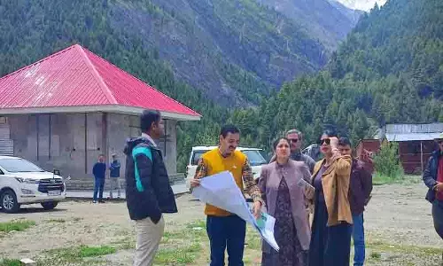 DC ने लाहौल-स्पीति इको-पर्यटन परियोजनाओं का निरीक्षण किया