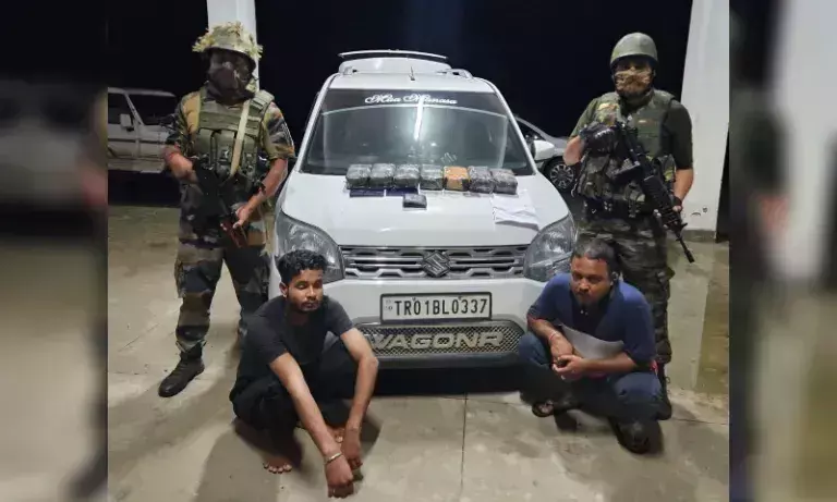 Assam राइफल्स और डीआरआई ने त्रिपुरा में 7 करोड़ रुपये मूल्य की याबा टैबलेट जब्त की