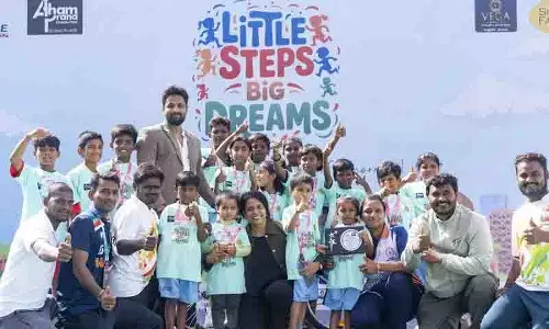 Hyderabad: बच्चों के लिए छोटे कदम बड़े सपने मैराथन