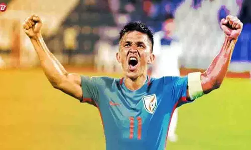 थाईलैंड मुकाबला प्रेरणा का स्रोत: Sunil Chhetri थाईलैंड मुकाबला प्रेरणा का स्रोत: Sunil Chhetri
