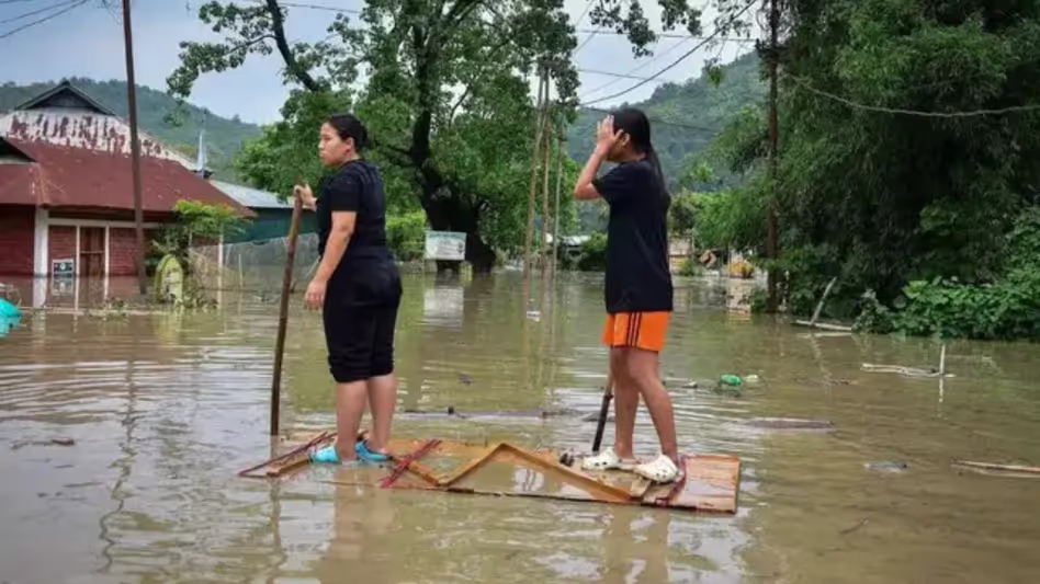 Manipur की नदियों के जलस्तर में उल्लेखनीय गिरावट Manipur की नदियों के जलस्तर में उल्लेखनीय गिरावट