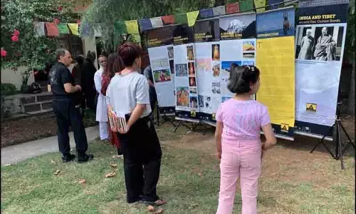 Dharamshala प्रदर्शनी में जीवंत हुए भारत-तिब्बत संबंध
