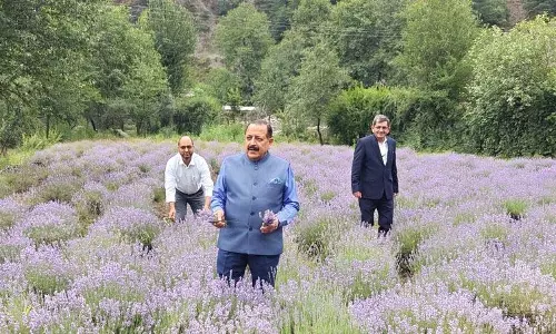 मंत्री जितेंद्र सिंह ने Doda के भद्रवाह कस्बे में लैवेंडर महोत्सव का उद्घाटन किया मंत्री जितेंद्र सिंह ने Doda के भद्रवाह कस्बे में लैवेंडर महोत्सव का उद्घाटन किया