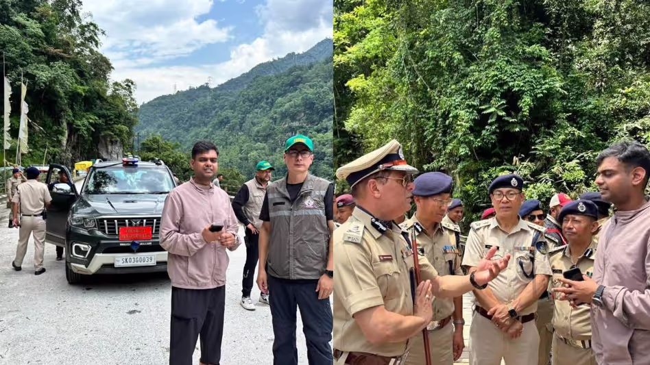 Sikkim बाढ़ डीजीपी ने लाचुंग से फिदांग तक निकाले गए