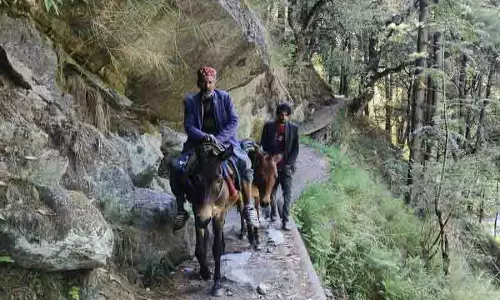 Himachal: सैंज घाटी के गांव आजादी के बाद से सड़क संपर्क से वंचित