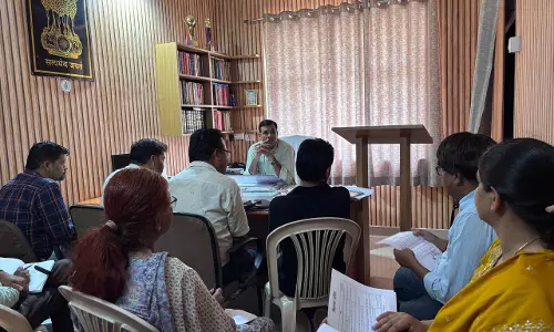 Churu: एसडीएम बिजेन्द्र सिंह ने ‘वंदे गंगा - जल संरक्षण जन अभियान‘ को लेकर दिए निर्देश