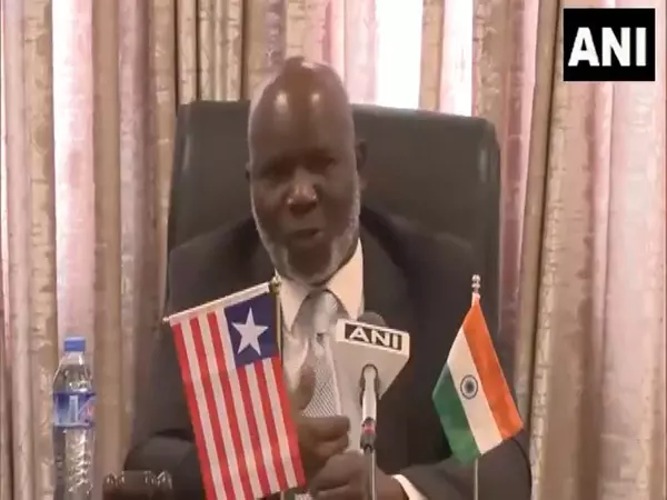 लाइबेरिया के स्पीकर, Indian MP Shrikant Shinde ने आतंकवाद के खिलाफ एकजुट लड़ाई का आह्वान किया लाइबेरिया के स्पीकर, Indian MP Shrikant Shinde ने आतंकवाद के खिलाफ एकजुट लड़ाई का आह्वान किया