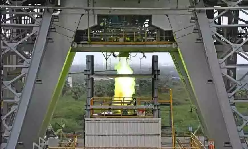 ISRO ने 28 मई को सेमी-क्रायोजेनिक इंजन घटक का तीसरा हॉट टेस्ट सफलतापूर्वक किया ISRO ने 28 मई को सेमी-क्रायोजेनिक इंजन घटक का तीसरा हॉट टेस्ट सफलतापूर्वक किया