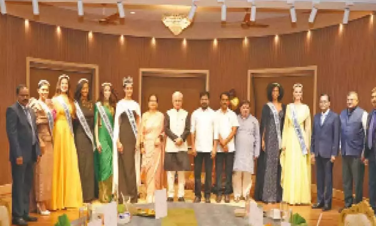 मिस वर्ल्ड प्रतियोगियों ने तेलंगाना की प्रशंसा की मिस वर्ल्ड प्रतियोगियों ने तेलंगाना की प्रशंसा की