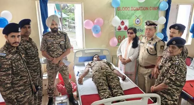 84 बटालियन CRPF ने रामबन में देशभक्ति के जोश के साथ मनाया 40वां स्थापना दिवस 84 बटालियन CRPF ने रामबन में देशभक्ति के जोश के साथ मनाया 40वां स्थापना दिवस