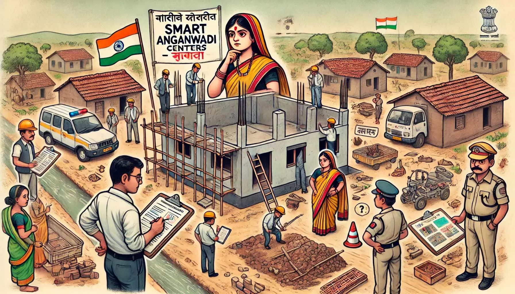 स्मार्ट आंगनबाड़ी निर्माण कार्य में लापरवाही बरतने वाले जैनम कंस्ट्रक्शन के खिलाफ FIR दर्ज स्मार्ट आंगनबाड़ी निर्माण कार्य में लापरवाही बरतने वाले जैनम कंस्ट्रक्शन के खिलाफ FIR दर्ज