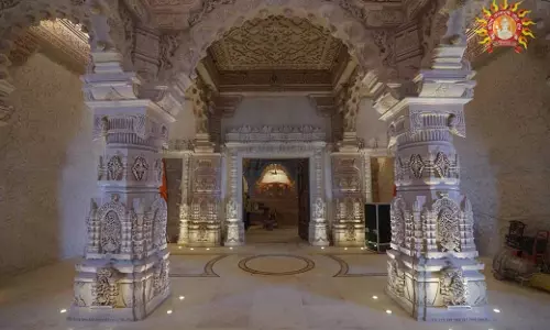 अयोध्या राम मंदिर में महाआयोजन शुरू, पहुंचे 101 पुजारी
