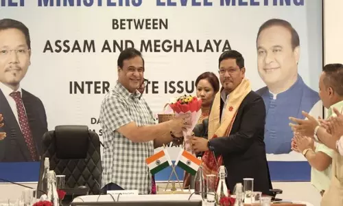 Assam CM ने मेघालय के मुख्यमंत्री के साथ बैठक की