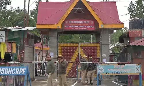 J-K: गंदेरबल में आस्था और भक्ति का पवित्र समागम खीर भवानी