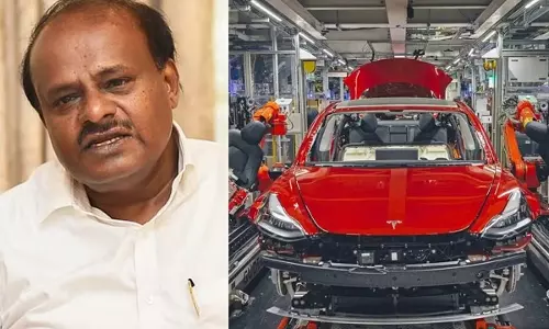 New Delhi: भारत में मैन्युफैक्चरिंग नहीं, केवल बिक्री करेगी टेस्ला: एच. डी. कुमारस्वामी