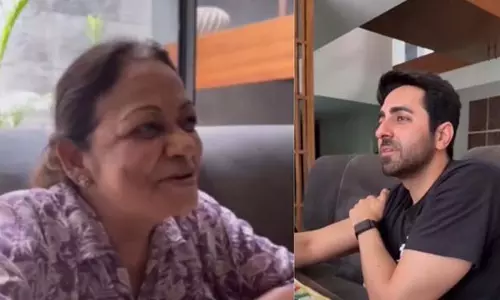 Thama के लिए आयुष्मान खुराना की मासी की खास दीवानगी Thama के लिए आयुष्मान खुराना की मासी की खास दीवानगी