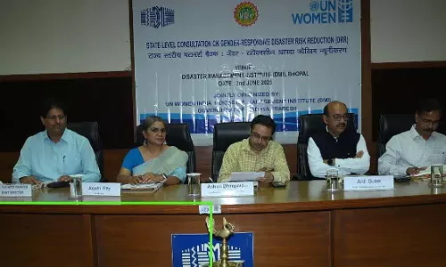 Bhopal : लिंग-आधारित आपदा जोखिम न्यूनीकरण पर राज्य-स्तरीय परामर्श आयोजित किया