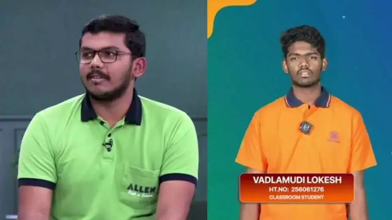 JEE एडवांस्ड 2025: 2 टीजी छात्रों ने पूरे 100 पर्सेंटाइल स्कोर किए JEE एडवांस्ड 2025: 2 टीजी छात्रों ने पूरे 100 पर्सेंटाइल स्कोर किए
